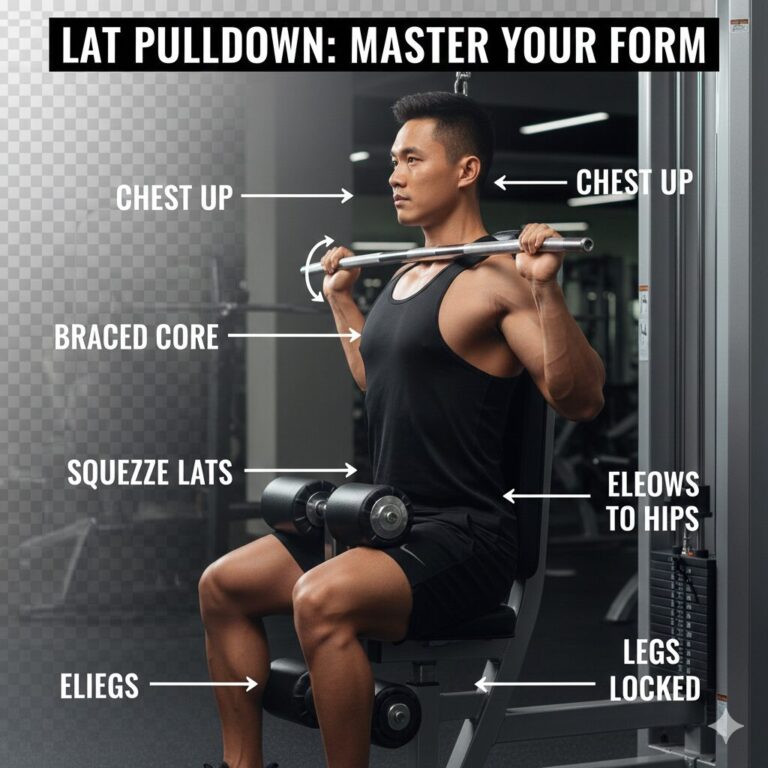 Lat Pulldown Machine