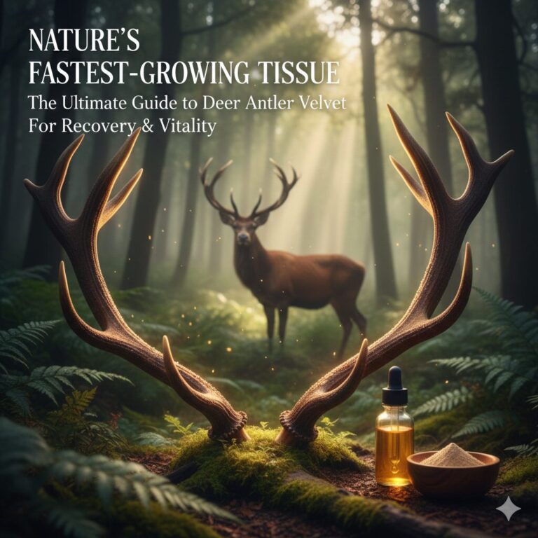 Nature’s Fastest-Growing Tissue: The Ultimate Guide to Deer Antler Velvet for Recovery and Vitality