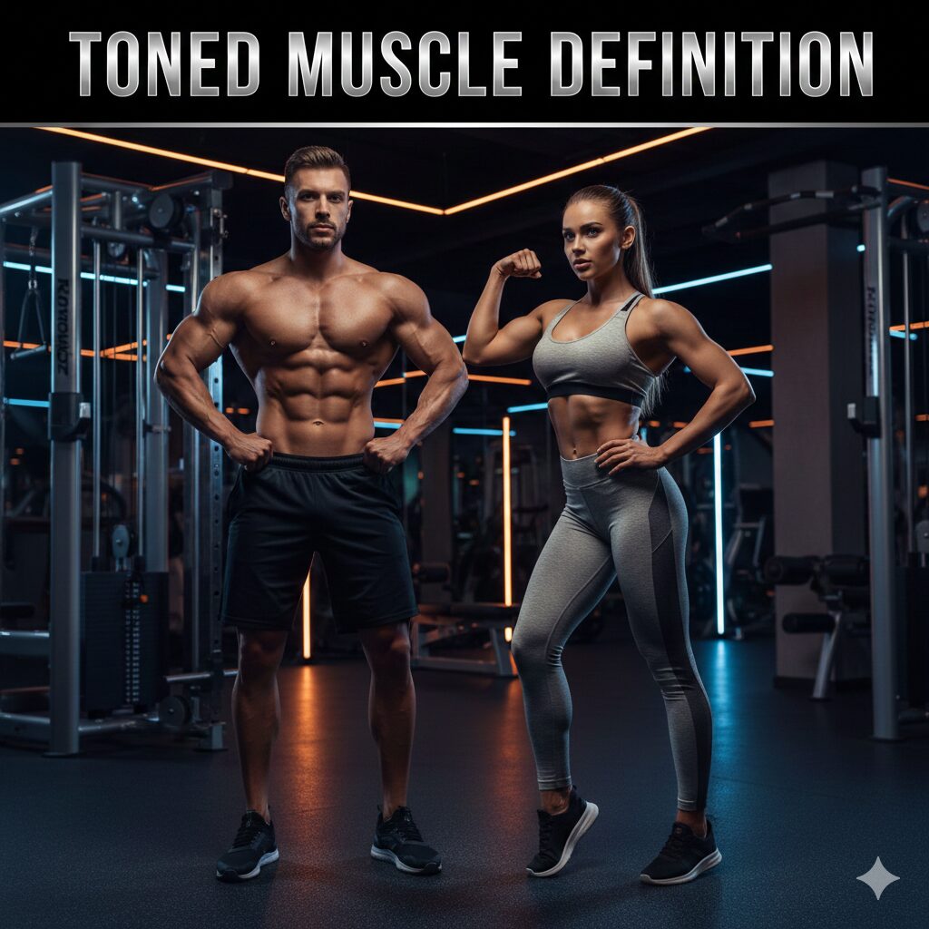 Toned Muscle Definition